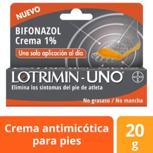 Lotrimin Uno Cream Antimicotica for Feet Removes Foot Atleta 1 Tube 20 g