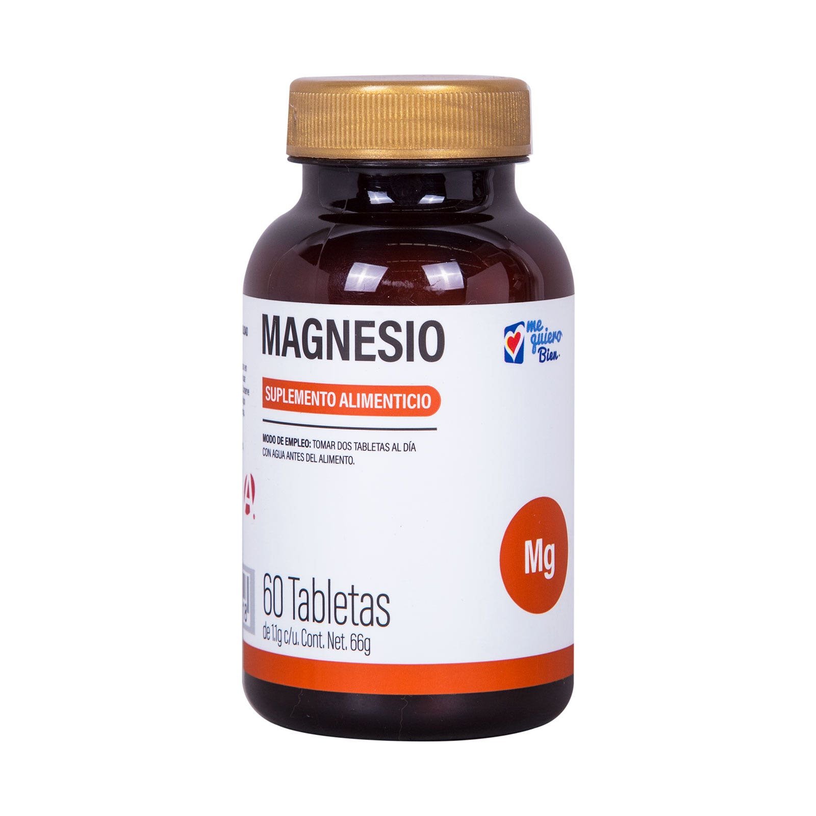 Magnesium 60 Tablets Me Quiero Bien | CMC Pharmacy Cabo Delivery in Cabo Magnesium 60 Tablets Me Quiero Bien
