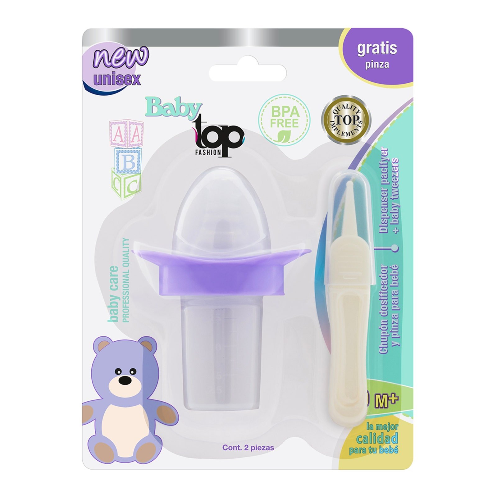 Pacifier Dosificador & Tweezers for Baby | CMC Pharmacy Cabo Delivery in Cabo Pacifier Dosificador & Tweezers for Baby
