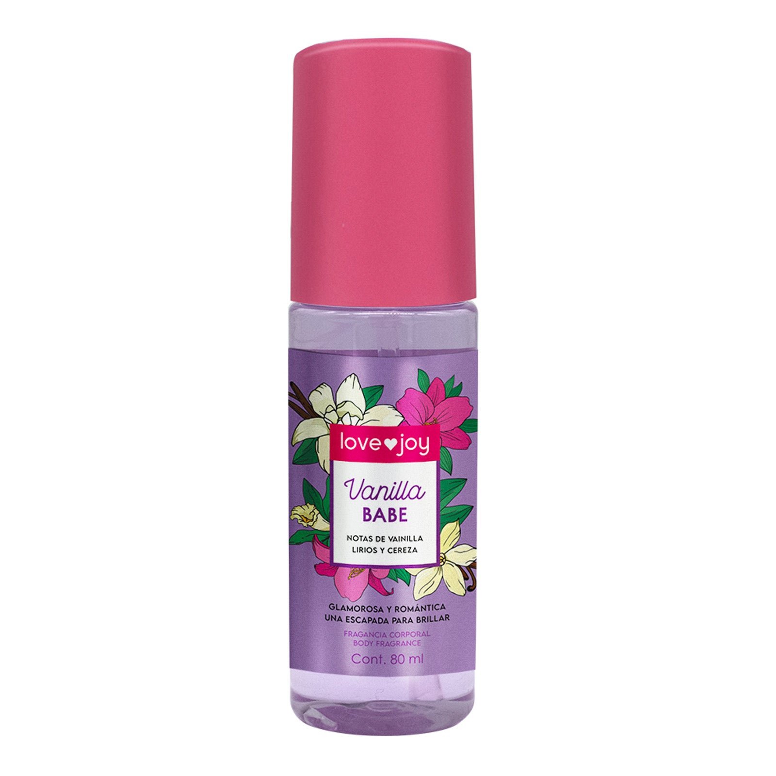 Fragancia Body Vanilla Babe Love Joy | CMC Pharmacy Cabo Delivery in Cabo Fragancia Body Vanilla Babe Love Joy