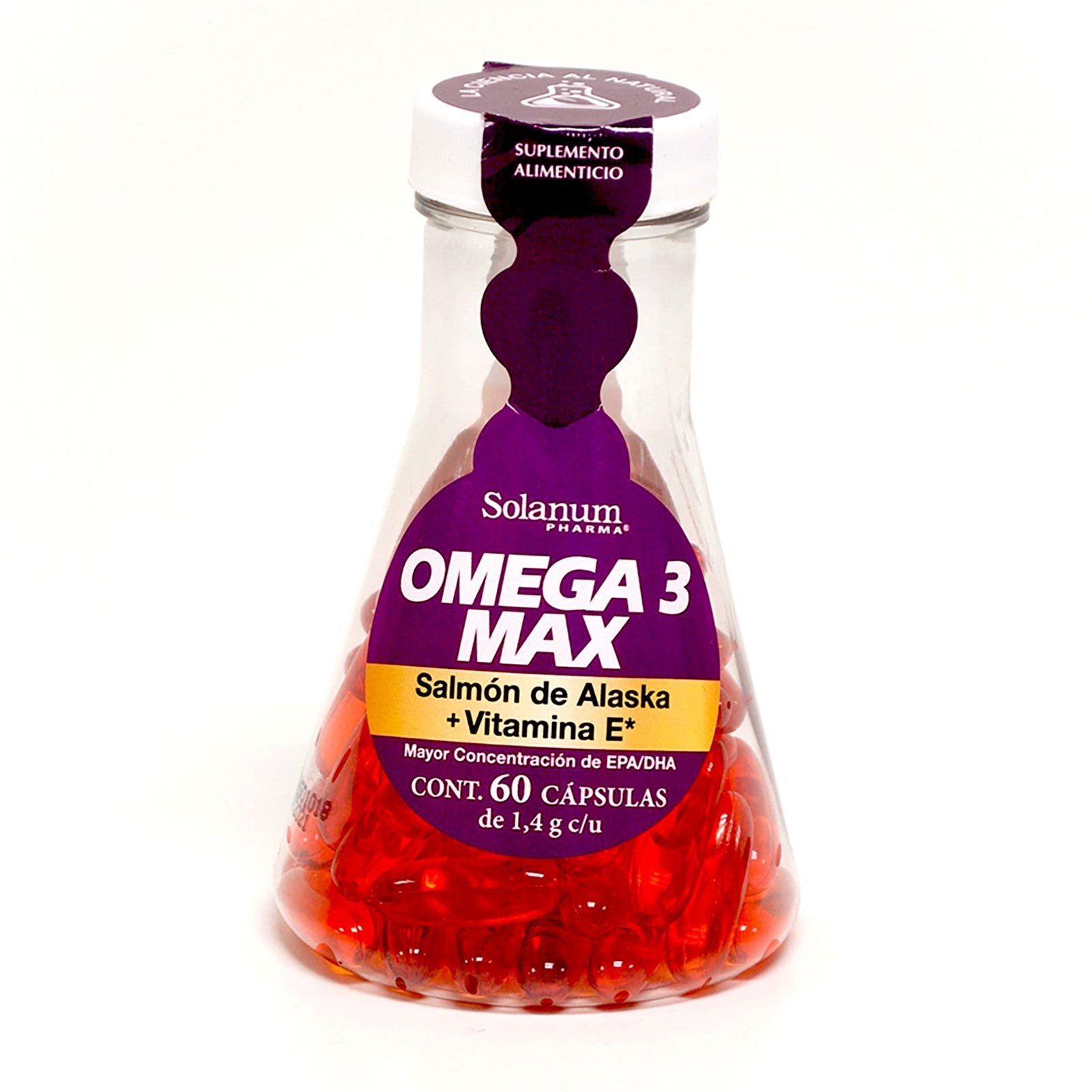 Solanum Omega 3 Max Matraz 60 Capsules | CMC Pharmacy Cabo Delivery in Cabo Solanum Omega 3 Max Matraz 60 Capsules