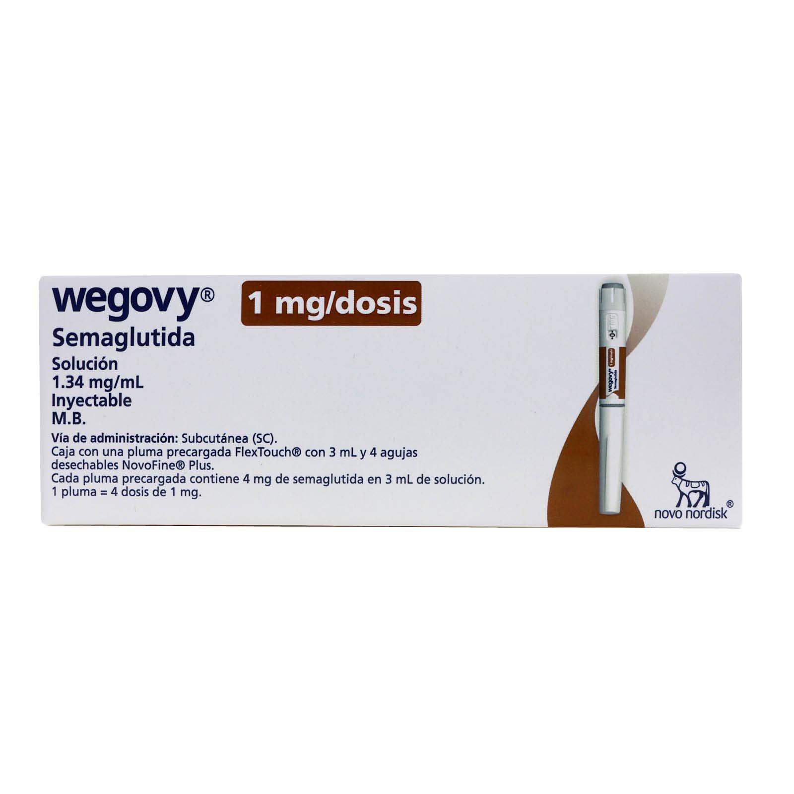 WEGOVY FlexTouch 3ml (1.0mg) 1 Pluma | CMC Pharmacy Cabo Delivery in Cabo WEGOVY FlexTouch 3ml (1.0mg) 1 Pluma