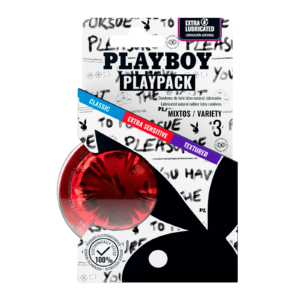 Condoms Playboy Play Pack with 3 pcs