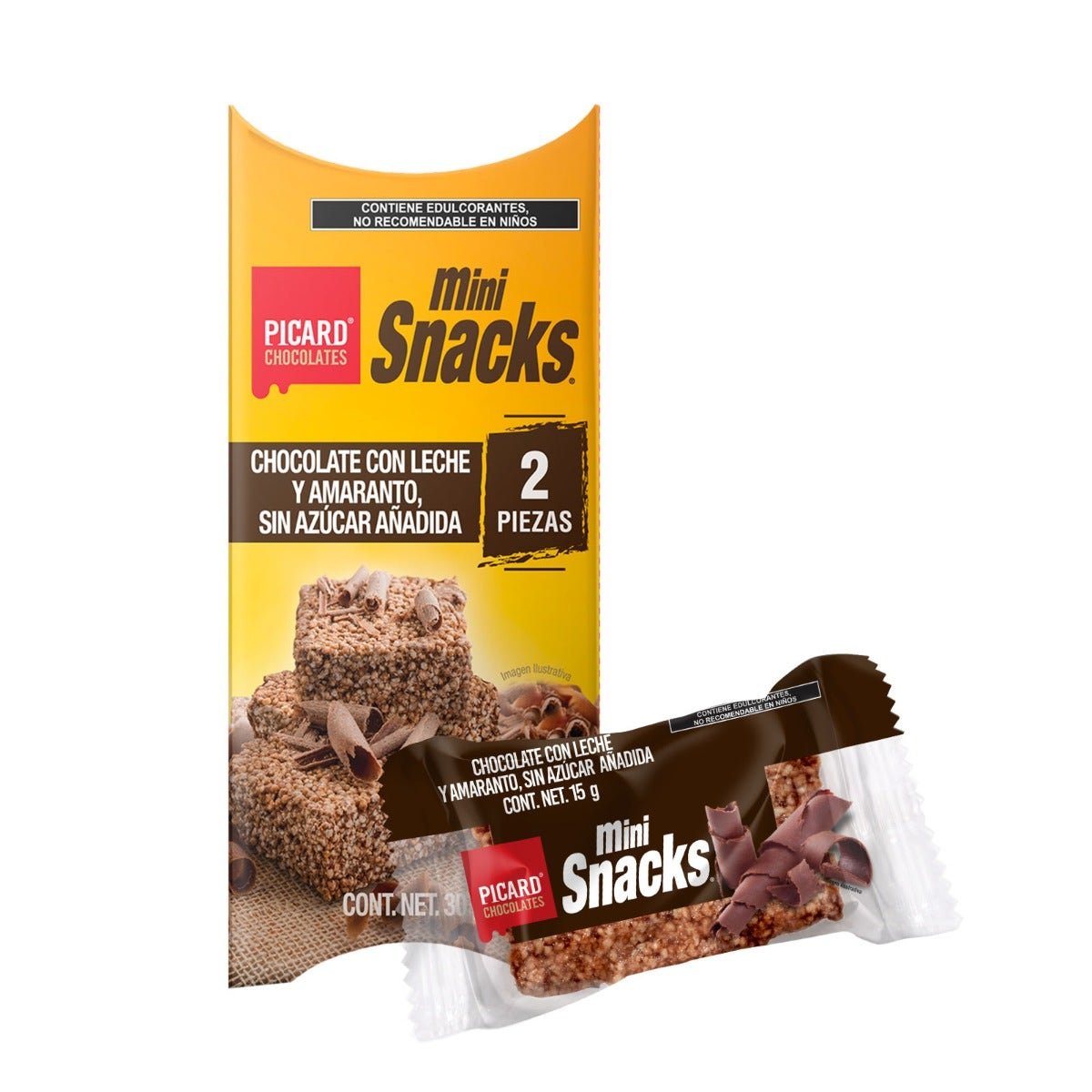 Mini Snacks Choco Zero without Sugar 2 Pack 30 g | CMC Pharmacy Cabo Delivery in Cabo Mini Snacks Choco Zero without Sugar 2 Pack 30 g