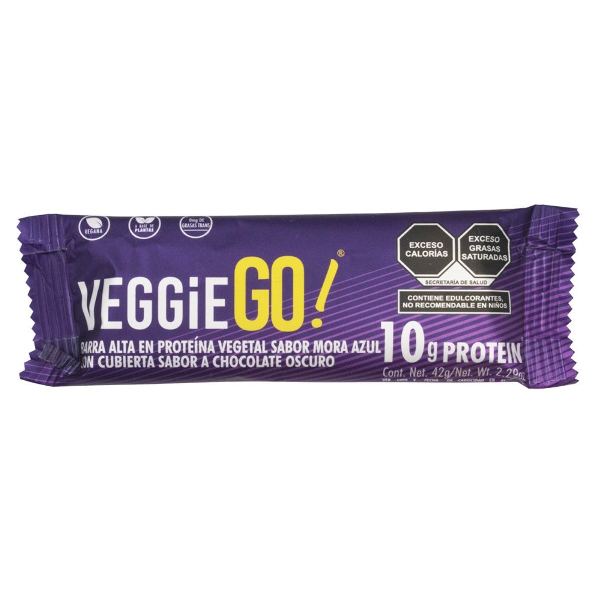 Veggie Go Blueberry Barra 35 g | CMC Pharmacy Cabo Delivery in Cabo Veggie Go Blueberry Barra 35 g