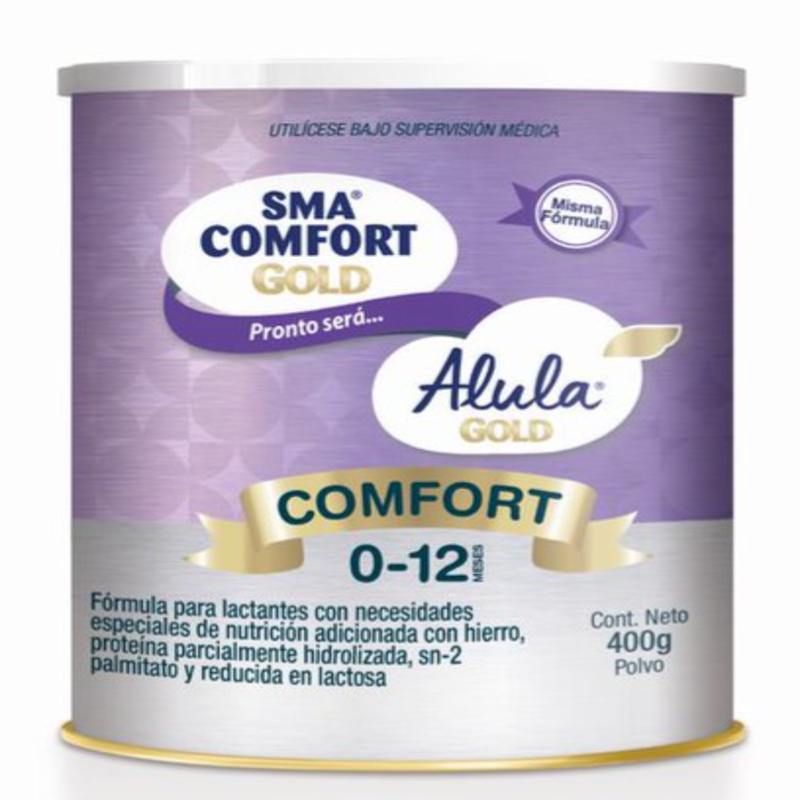 Alula Gold SMA Comfort Milk 400 g | CMC Pharmacy Cabo Delivery in Cabo Alula Gold SMA Comfort Milk 400 g