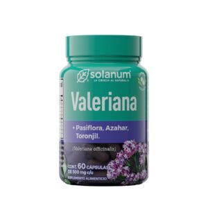 Solanum Valeriana + Pasiflora, Azahar & Toronjil 60 Capsules
