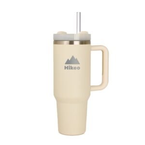 Thermos for Water & Coffee Travel Stainless Steel. Double Pared 1.2 Liters Hikeo