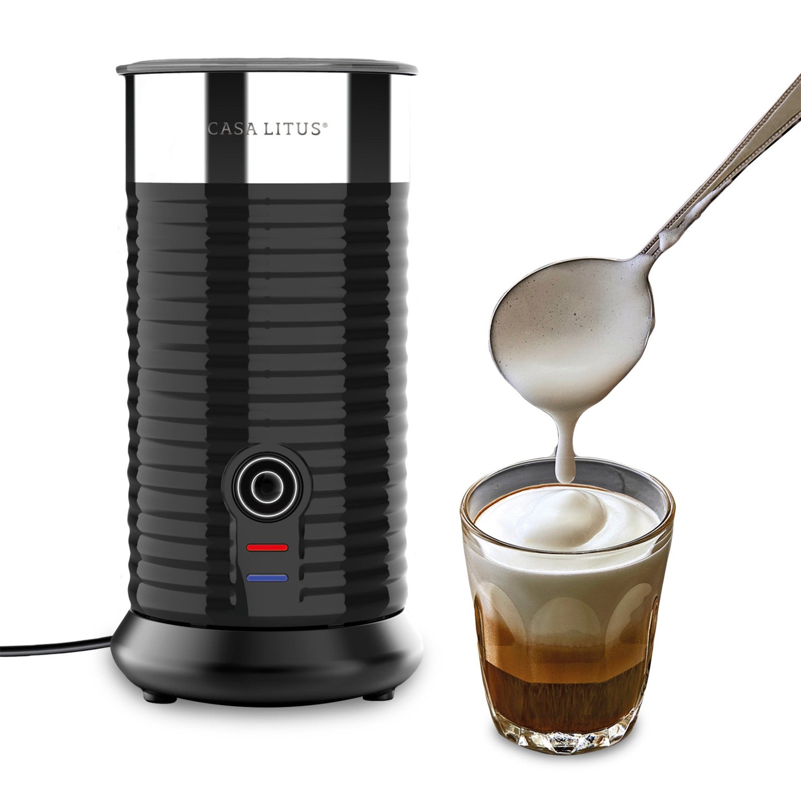 Espumador Milk Electric Stainless Steel for Capuchino, Latte & Plus | CMC Pharmacy Cabo Delivery in Cabo Espumador Milk Electric Stainless Steel for Capuchino, Latte & Plus