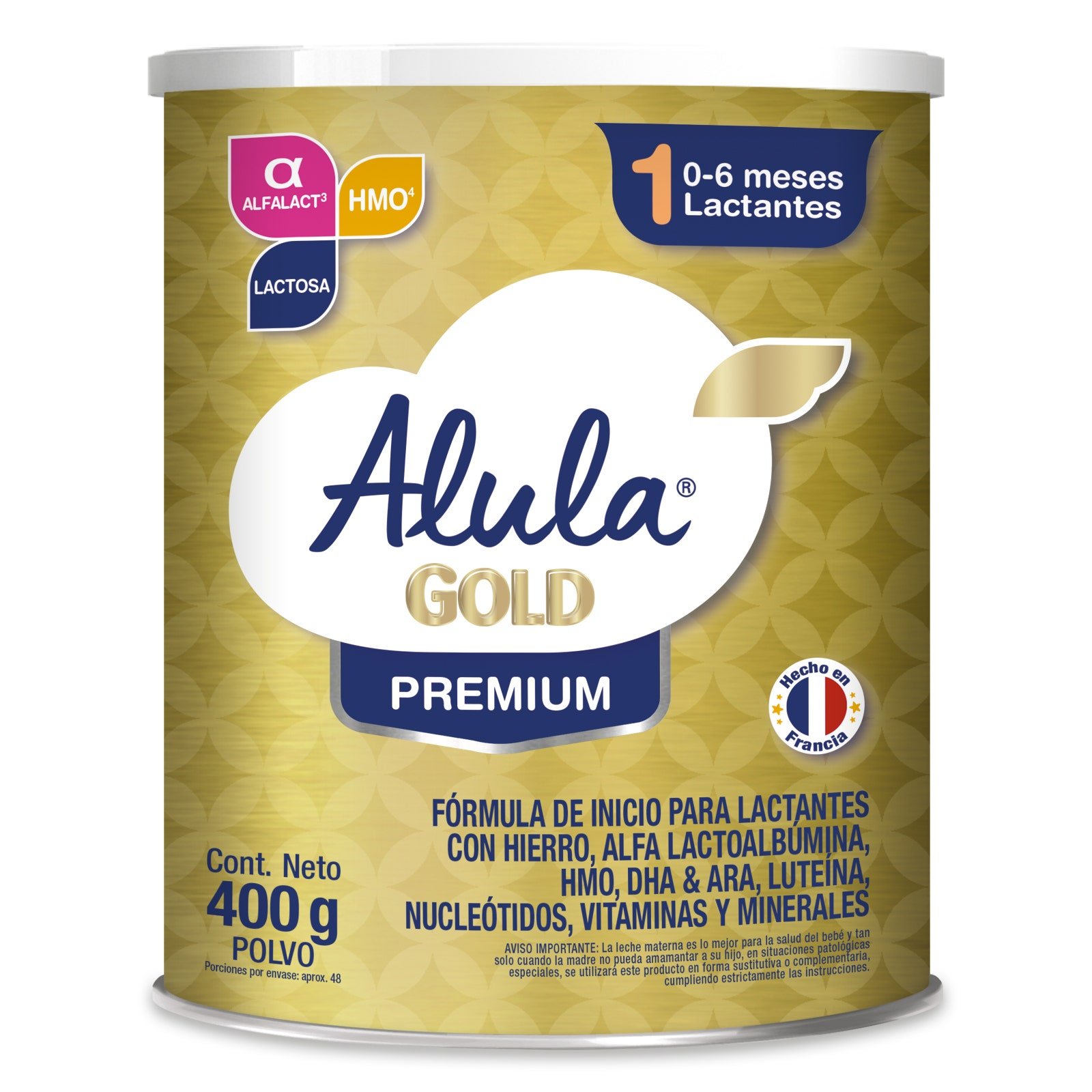 Alula Gold 1 Premium Formula 400G | CMC Pharmacy Cabo Delivery in Cabo Alula Gold 1 Premium Formula 400G