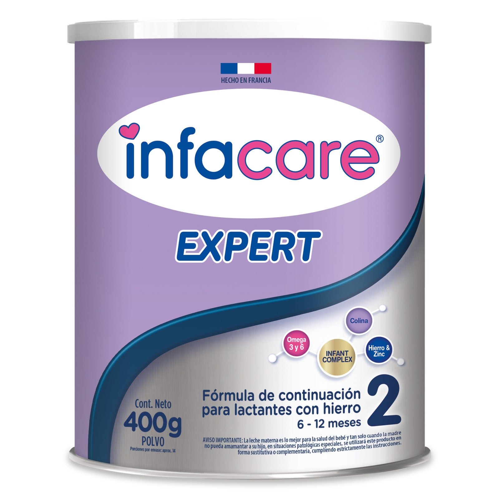 Infacare 2 Expert Formula 400Gr | CMC Pharmacy Cabo Delivery in Cabo Infacare 2 Expert Formula 400Gr