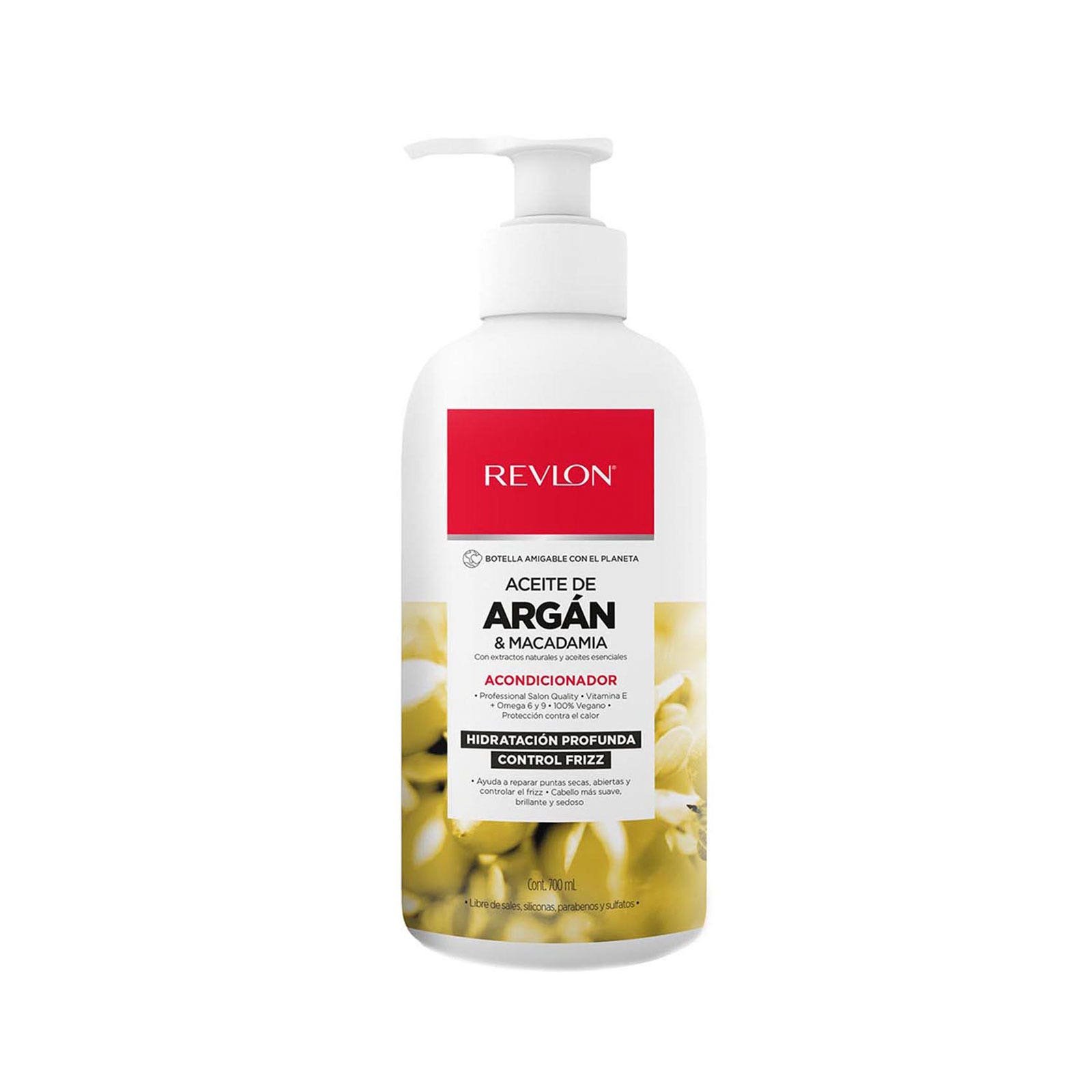 REVLON Conditioner Argan & Macadamia 700 ml | CMC Pharmacy Cabo Delivery in Cabo REVLON Conditioner Argan & Macadamia 700 ml