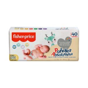 DIAPER FISHER PRICE Newborn (RN) 40 Pieces