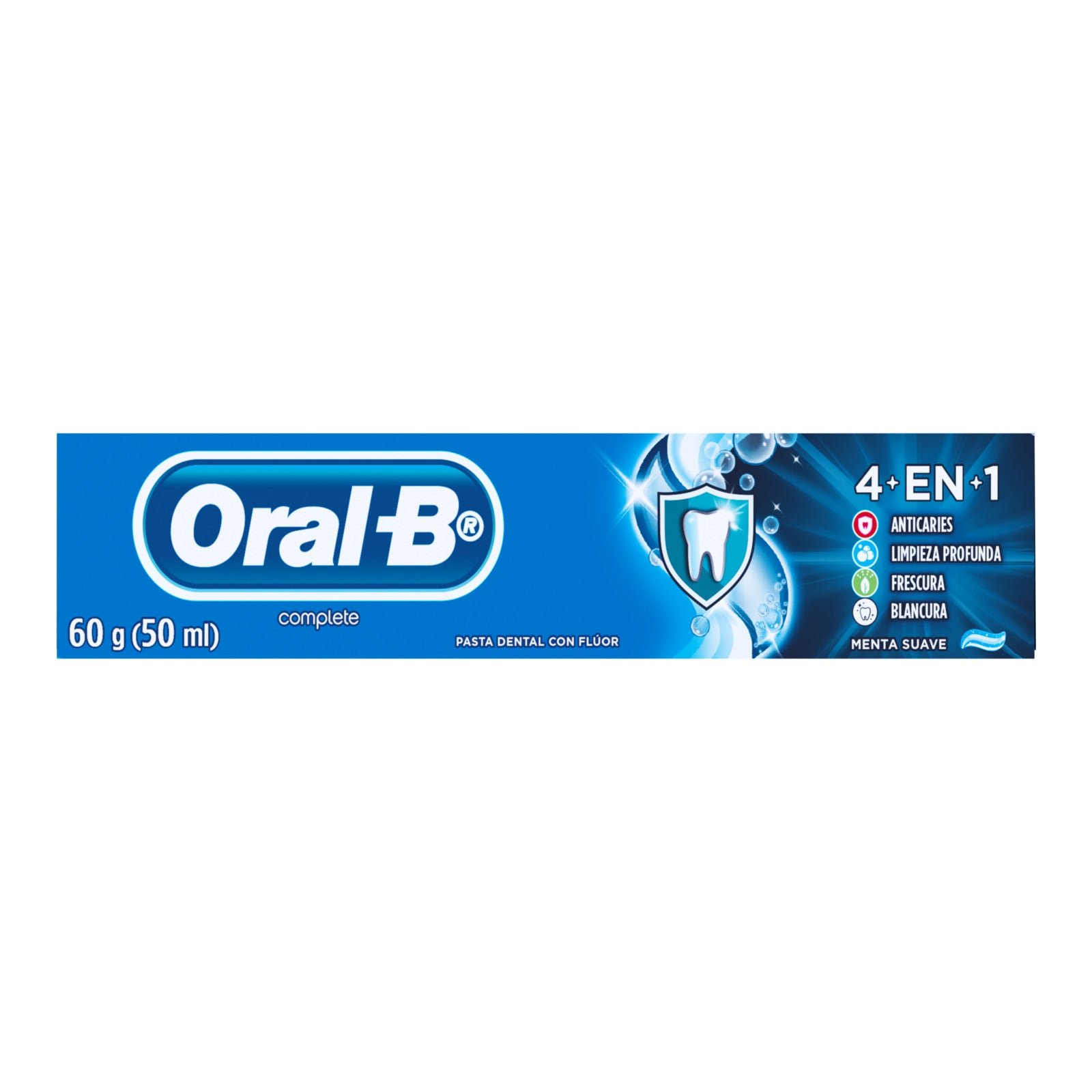 Toothpaste Oral B Complete 4en1 50 ml | CMC Pharmacy Cabo Delivery in Cabo Toothpaste Oral B Complete 4en1 50 ml