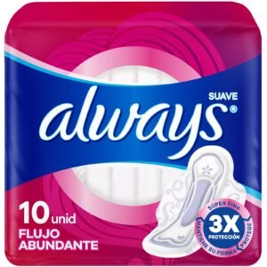 Always Soft Day Sanitary Pads, 10 Units