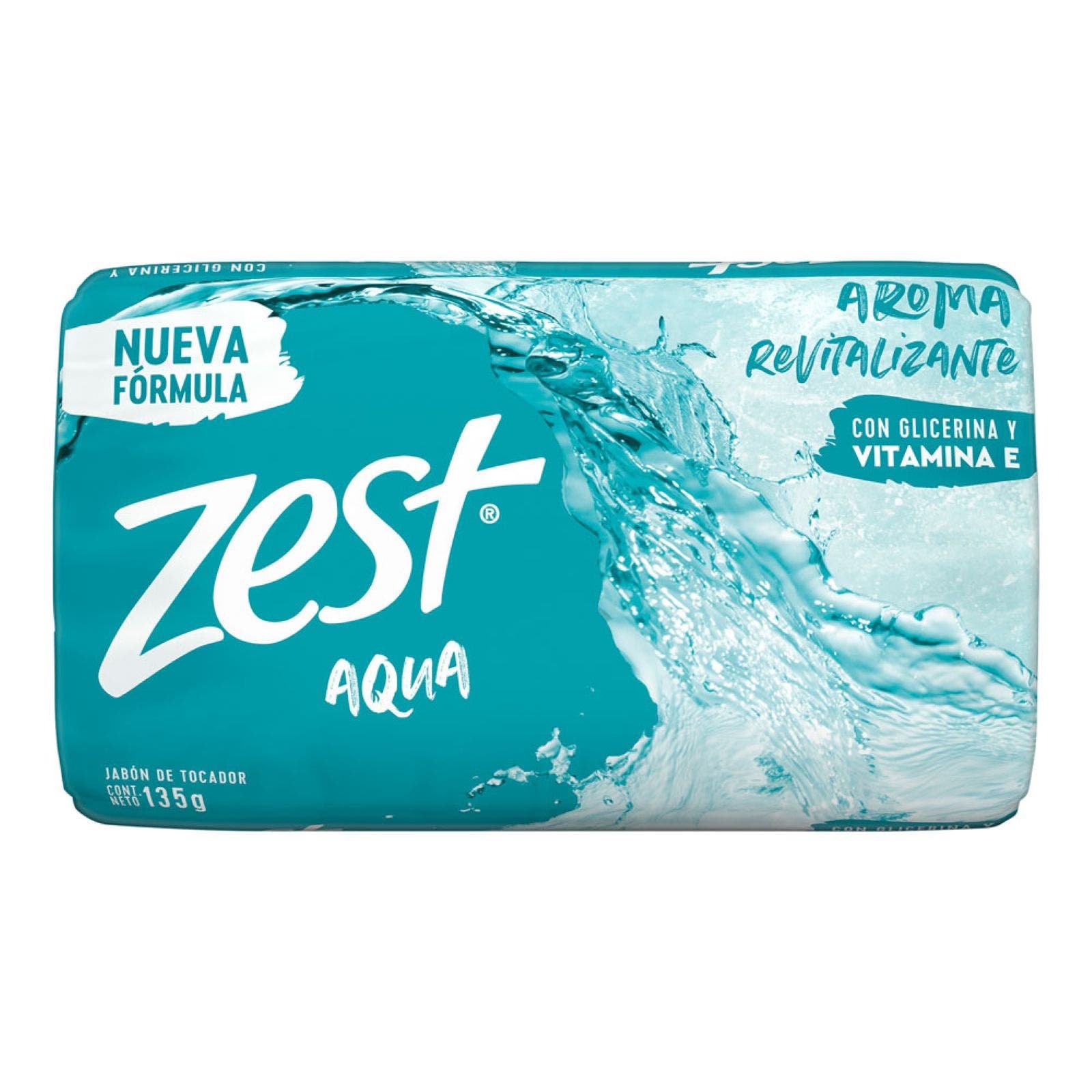 Soap Zest Aqua Barra 135g | CMC Pharmacy Cabo Delivery in Cabo Soap Zest Aqua Barra 135g