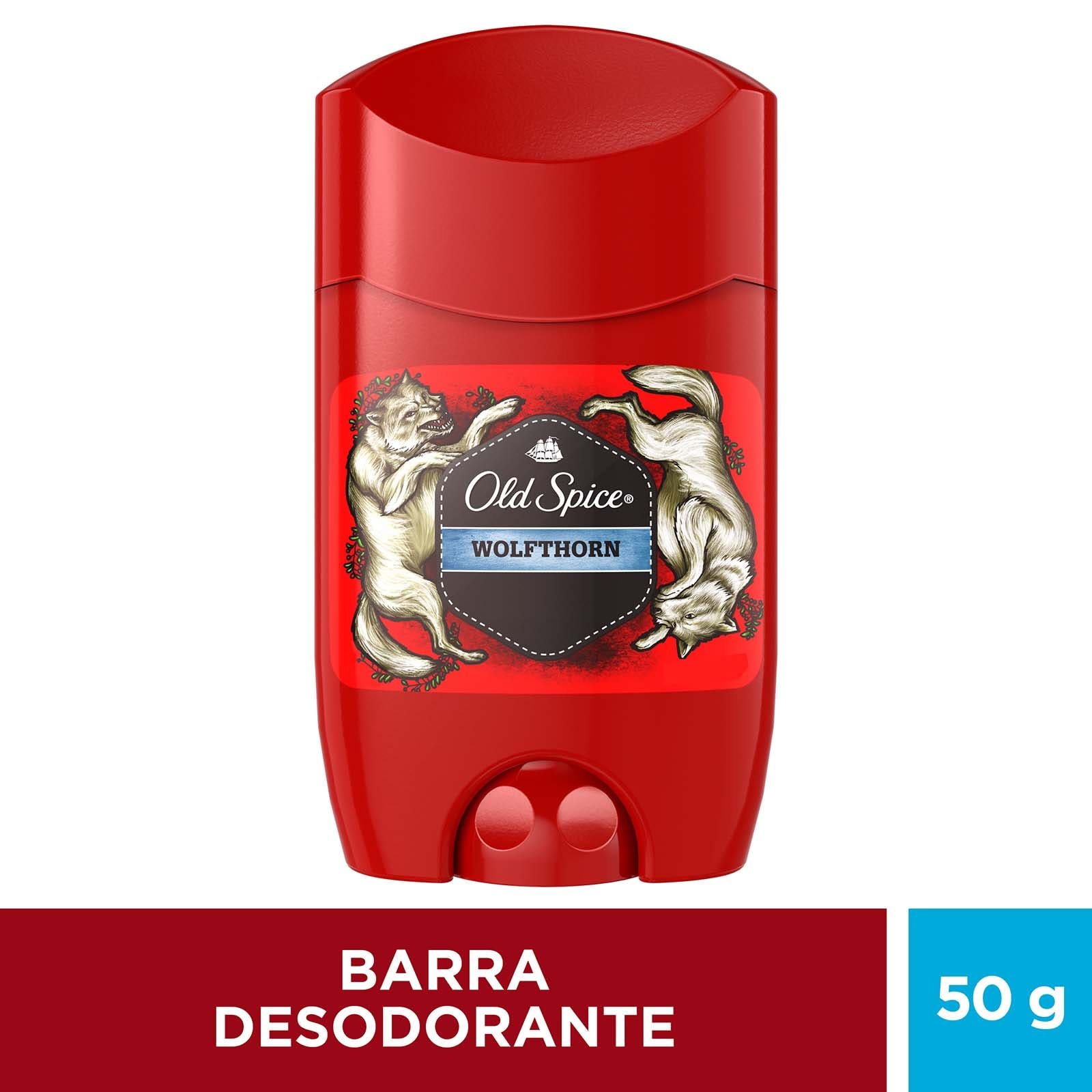 Old Spice Wolfthorn Barra Deodorant 50 g | CMC Pharmacy Cabo Delivery in Cabo Old Spice Wolfthorn Barra Deodorant 50 g