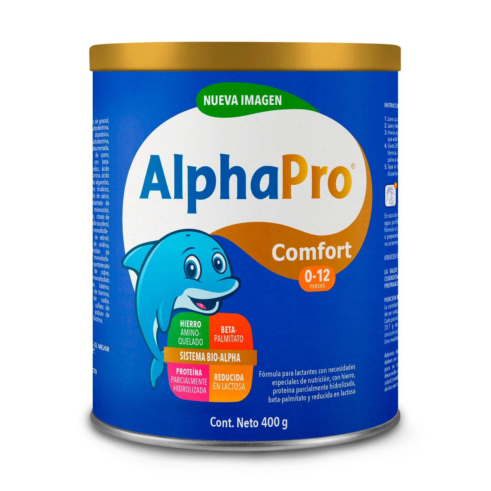 Alpha-Pro Comfort Milk 400 g | CMC Pharmacy Cabo Delivery in Cabo Alpha-Pro Comfort Milk 400 g