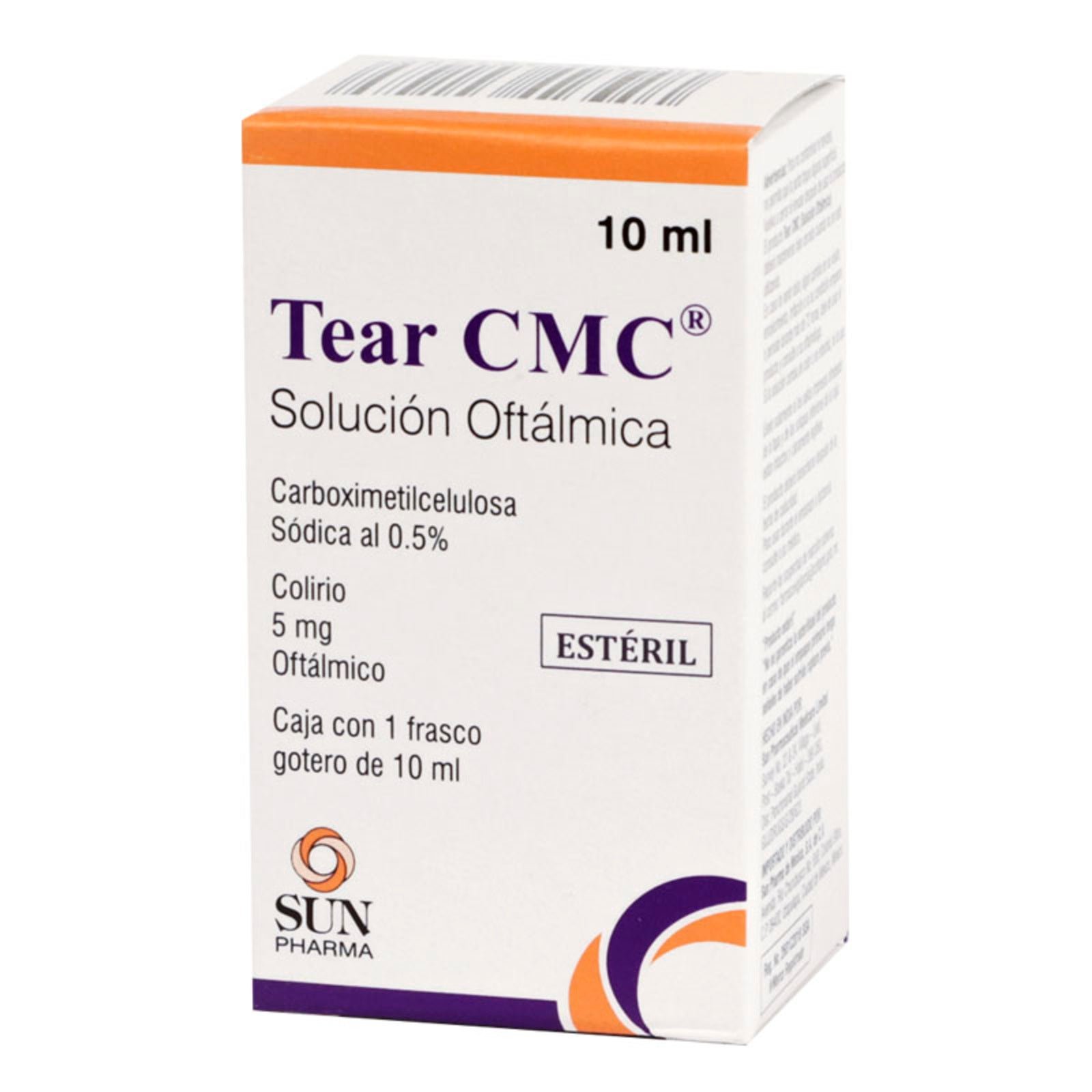 Tear CMC 0.5% Drops 10 ml | CMC Pharmacy Cabo Delivery in Cabo Tear CMC 0.5% Drops 10 ml