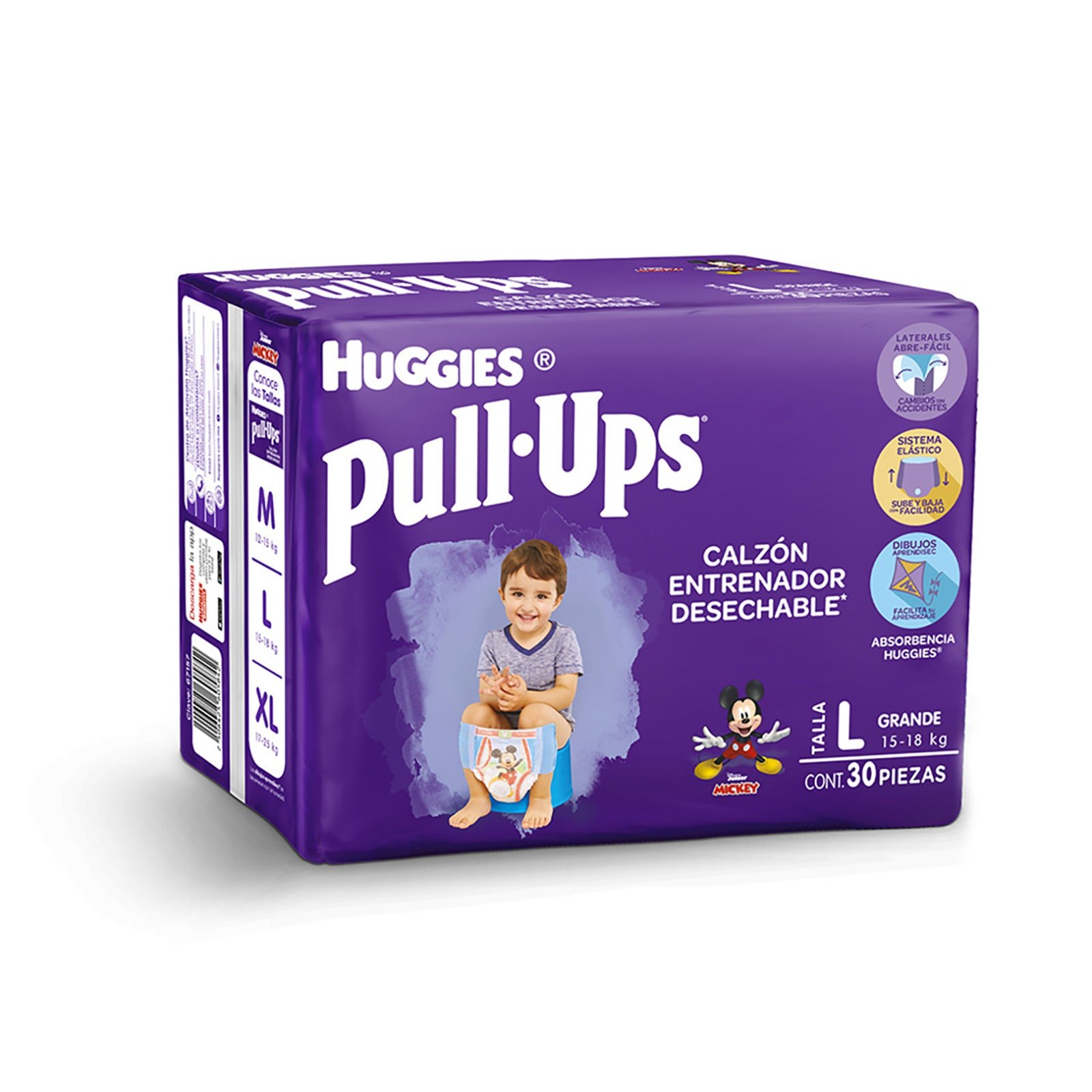 Calzon Trainer Huggies Pull Ups Large Boy 30 pcs | CMC Pharmacy Cabo Delivery in Cabo Calzon Trainer Huggies Pull Ups Large Boy 30 pcs