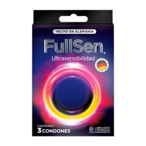 Presevativos Fullsen Ultrasensibilidad 3 pcs