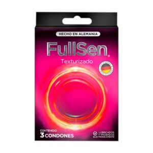 Presevativos Fullsen Texturizado 3 pcs