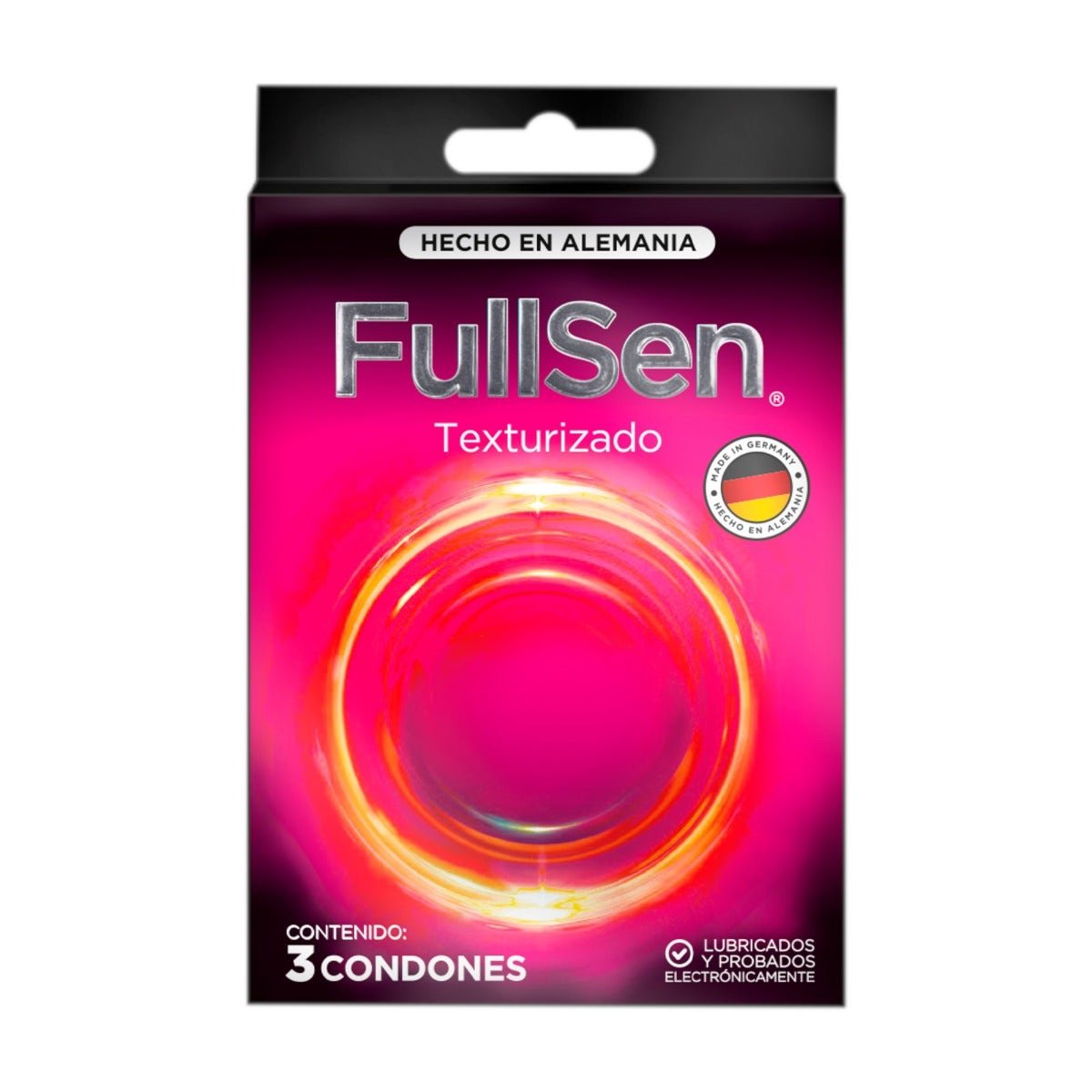 Presevativos Fullsen Texturizado 3 pcs | CMC Pharmacy Cabo Delivery in Cabo Presevativos Fullsen Texturizado 3 pcs
