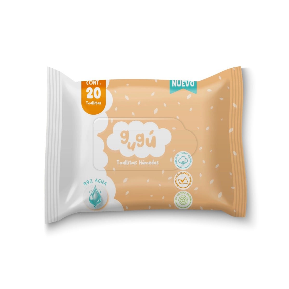 Gugú Wet Wipes 20 pcs | CMC Pharmacy Cabo Delivery in Cabo Gugú Wet Wipes 20 pcs