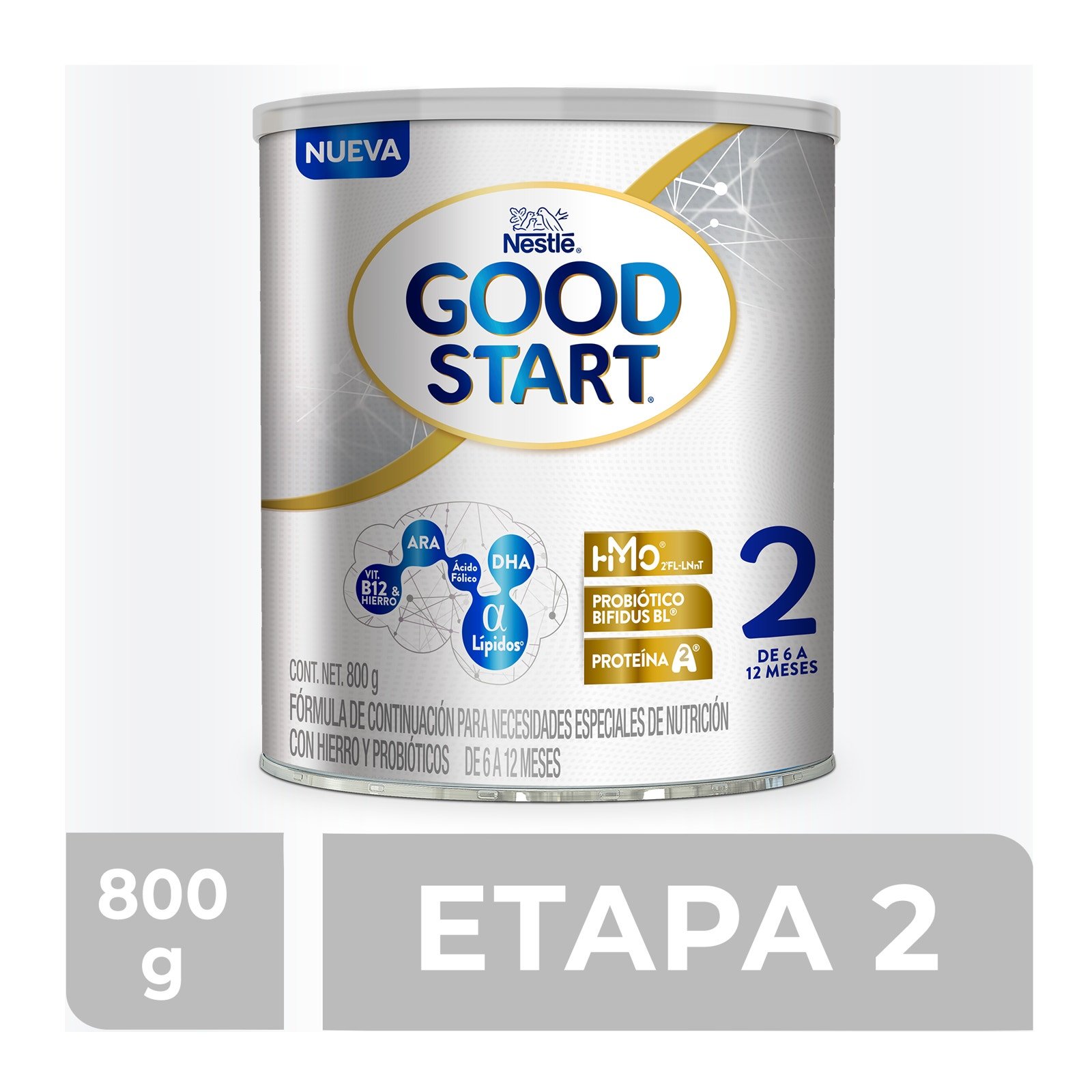 Formula Follow-On Good Start 2 6 a 12 Months Can 800g | CMC Pharmacy Cabo Delivery in Cabo Formula Follow-On Good Start 2 6 a 12 Months Can 800g