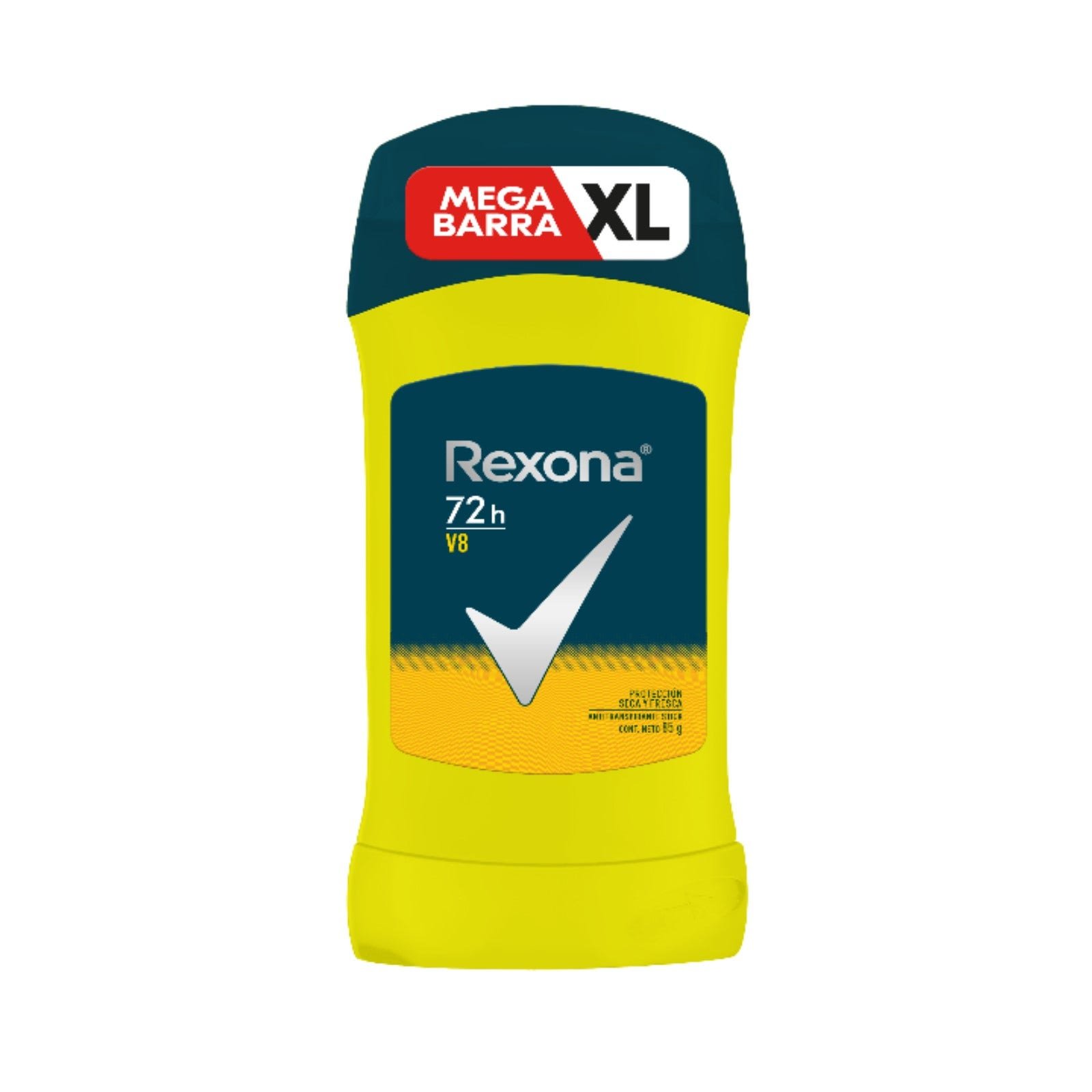 Rexona Men Deodorant Antiperspirant V8 Barra 85g | CMC Pharmacy Cabo Delivery in Cabo Rexona Men Deodorant Antiperspirant V8 Barra 85g