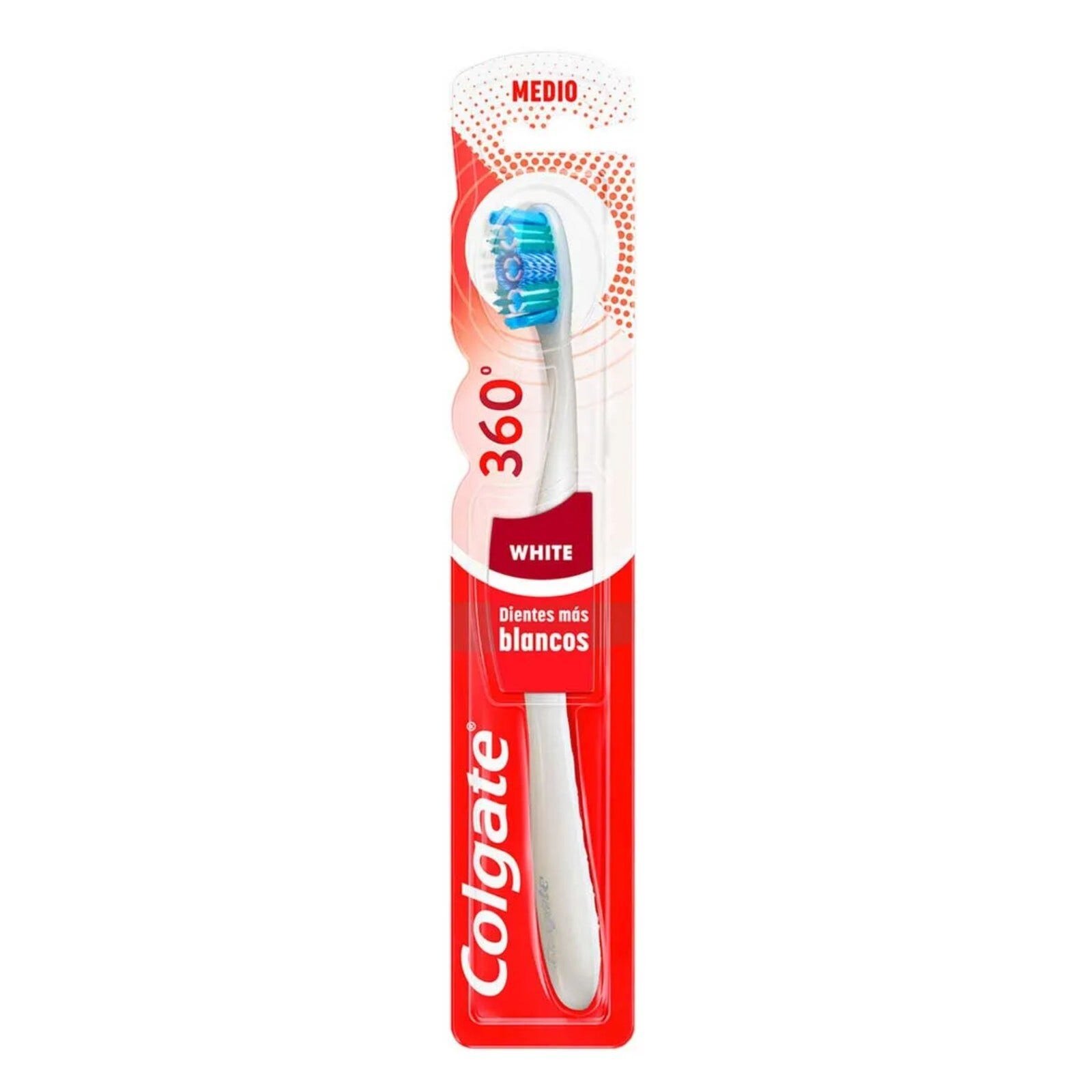 Toothbrush Colgate 360 Luminous White | CMC Pharmacy Cabo Delivery in Cabo Toothbrush Colgate 360 Luminous White