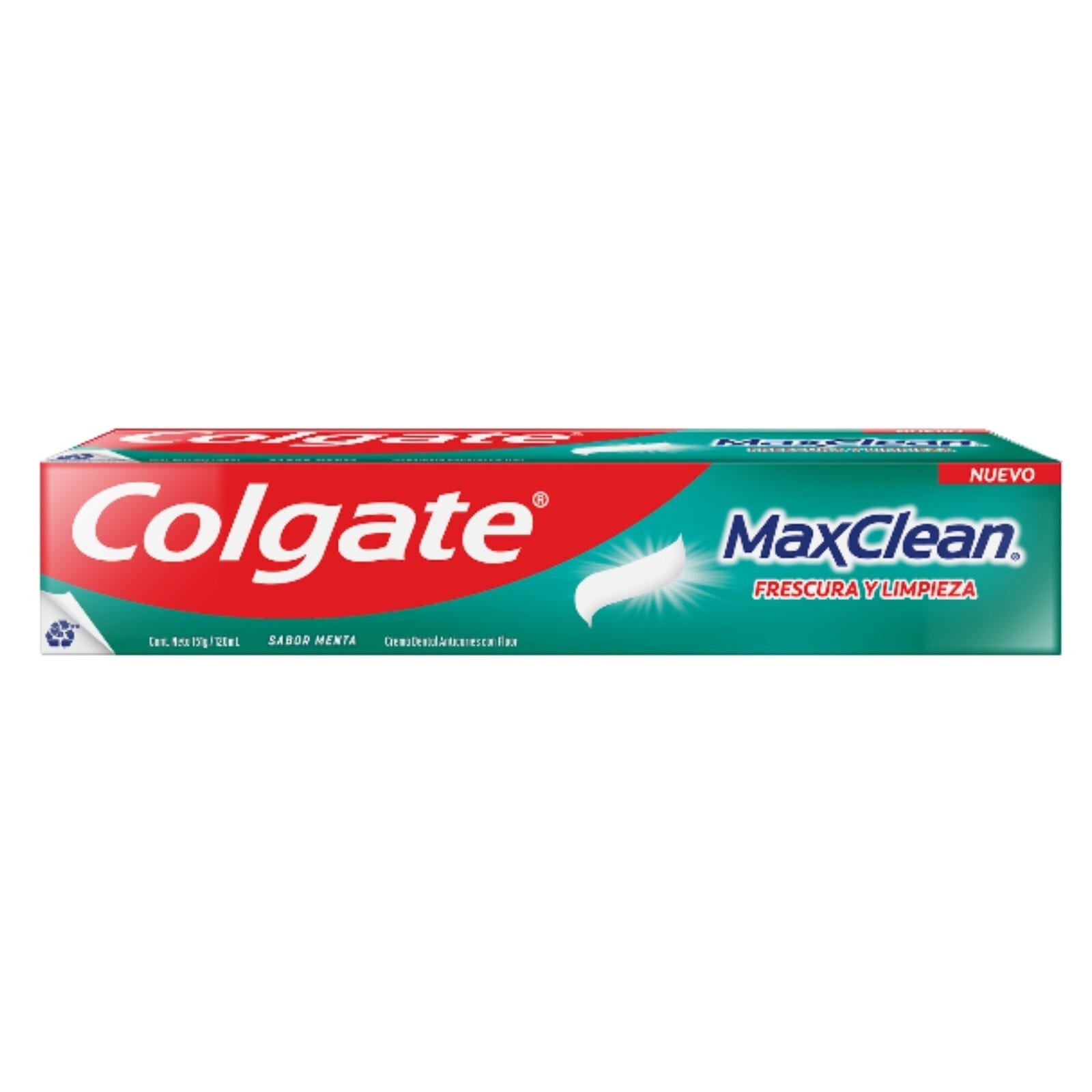 Toothpaste Colgate Max Clean 120ml | CMC Pharmacy Cabo Delivery in Cabo Toothpaste Colgate Max Clean 120ml