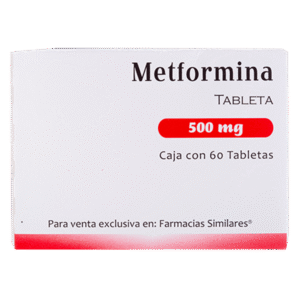 METFORMIN 500 MG 60 TABLETS