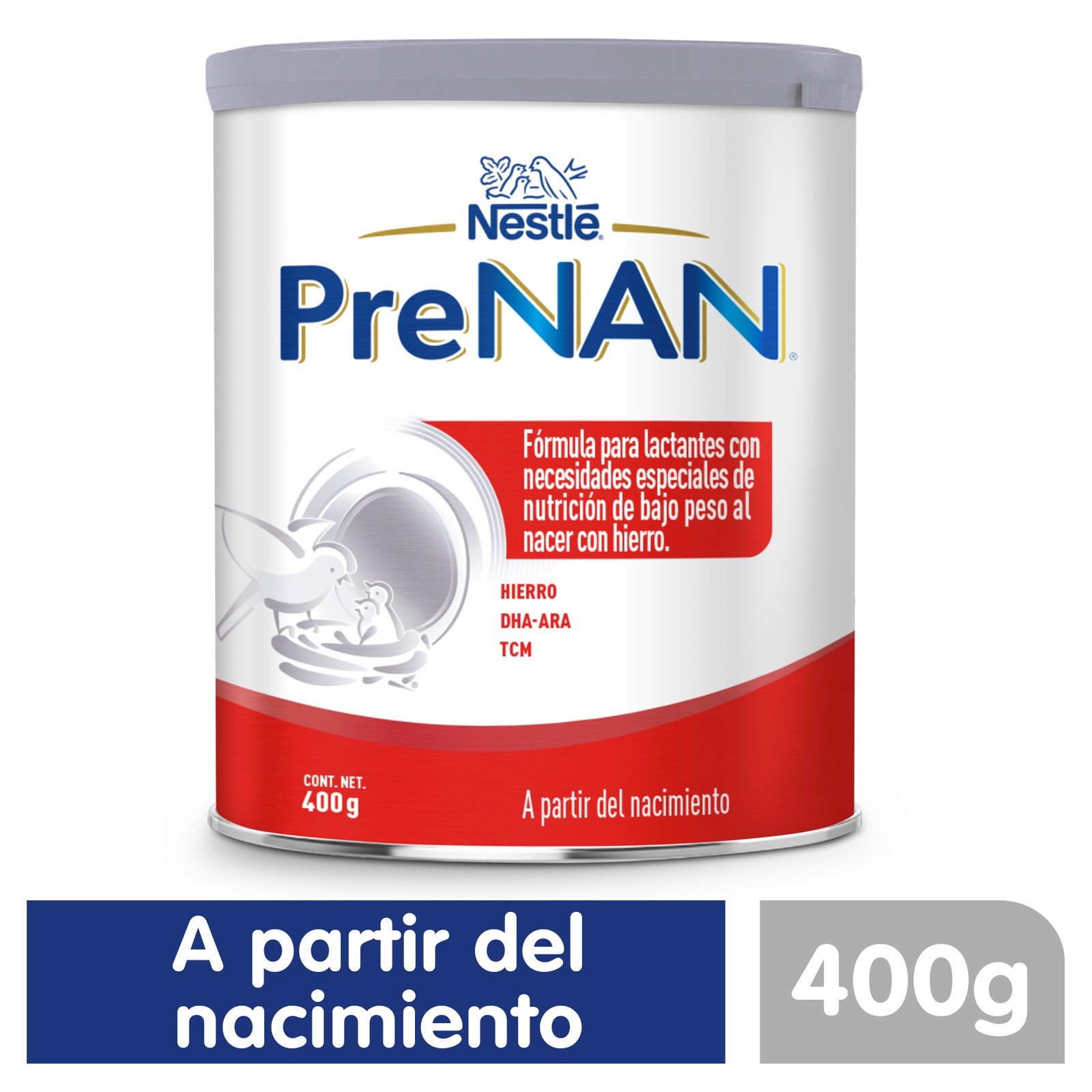 Pre NAN Infant Formula From Birth Can 400 g | CMC Pharmacy Cabo Delivery in Cabo Pre NAN Infant Formula From Birth Can 400 g