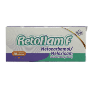 MELOXICAM / METOCARBAMOL 15/215MG 10 CAPSULES