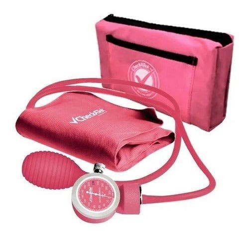 Blood Pressure Monitor Aneroid Value Pink Reading Checkatek Pink | CMC Pharmacy Cabo Delivery in Cabo Blood Pressure Monitor Aneroid Value Pink Reading Checkatek Pink