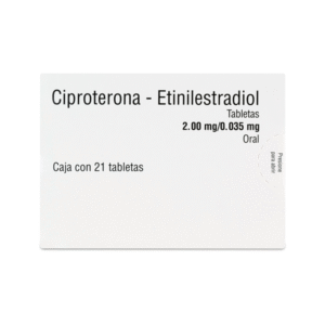 CYPROTERONE / ETHINYLESTRADIOL 2 /.035 MG 21 TABLETS