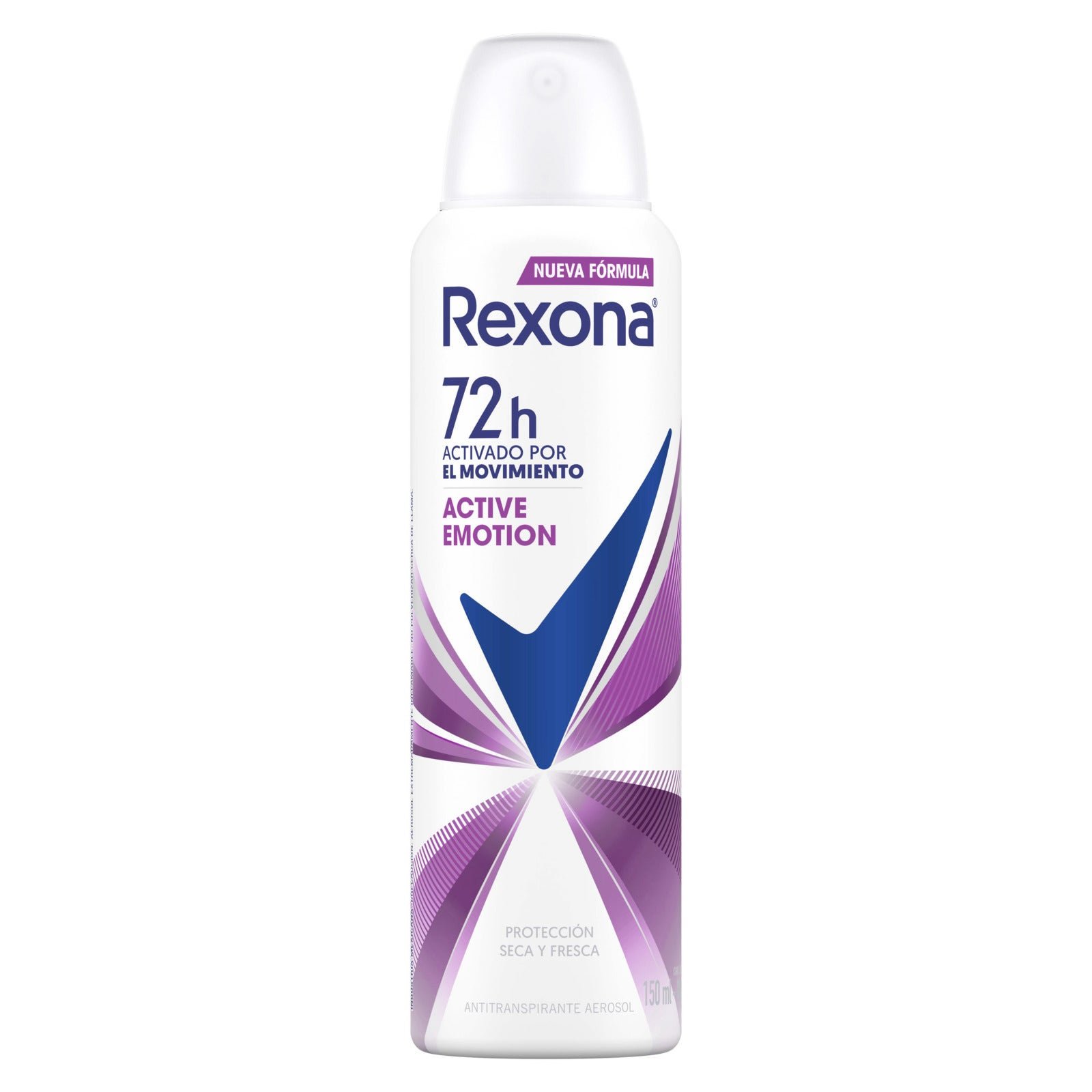 Antiperspirant Rexona Women Active Emotion in Aerosol for Women 150 ml | CMC Pharmacy Cabo Delivery in Cabo Antiperspirant Rexona Women Active Emotion in Aerosol for Women 150 ml