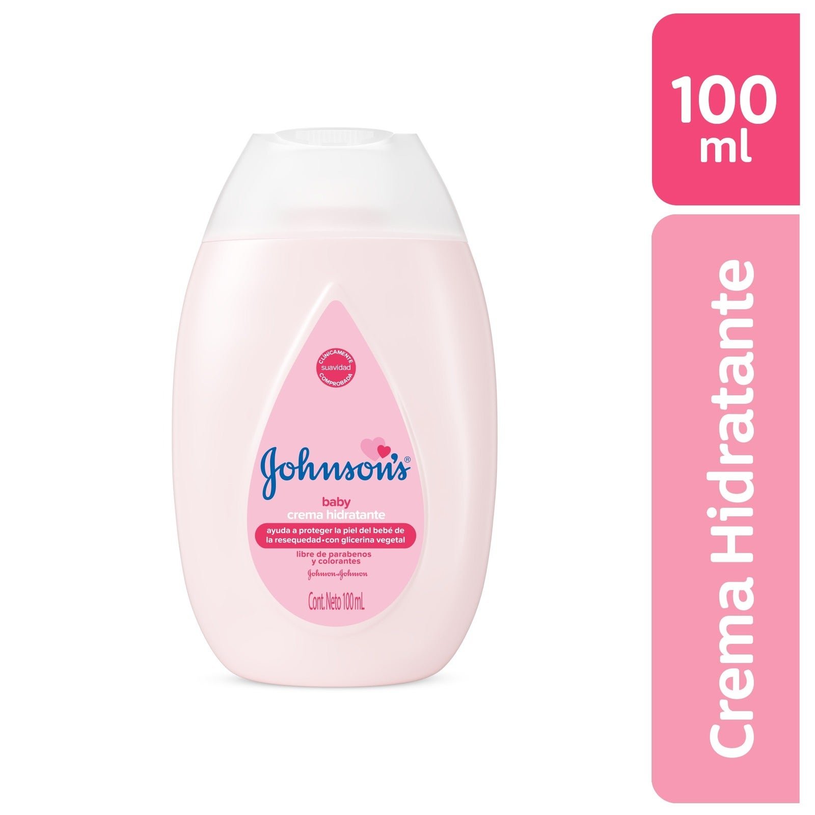 Johnson's Cream Body Baby Original 100 ml | CMC Pharmacy Cabo Delivery in Cabo Johnson's Cream Body Baby Original 100 ml