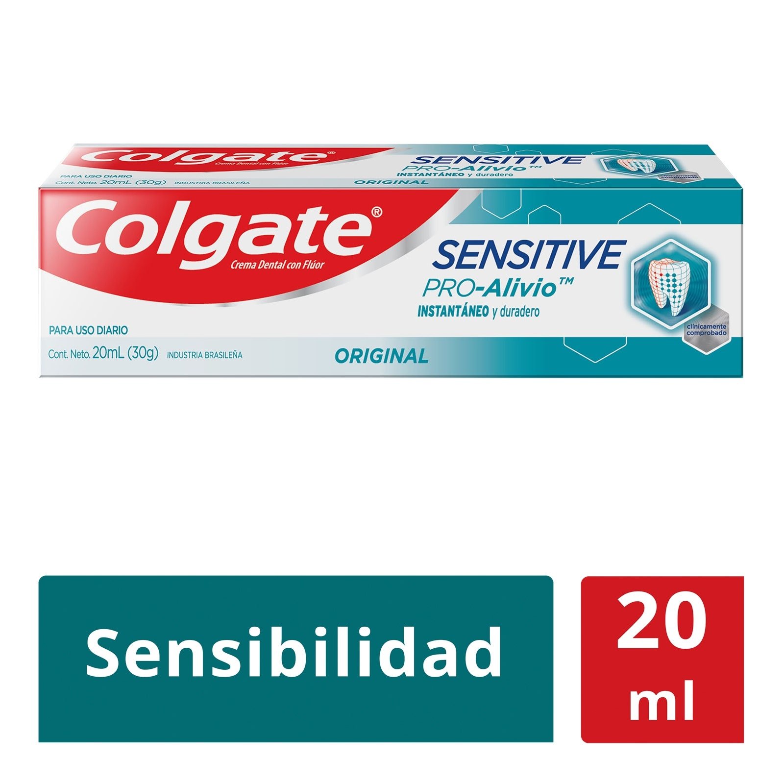 Toothpaste Colgate Sensitive Pro-Relief 20 ml Tube | CMC Pharmacy Cabo Delivery in Cabo Toothpaste Colgate Sensitive Pro-Relief 20 ml Tube