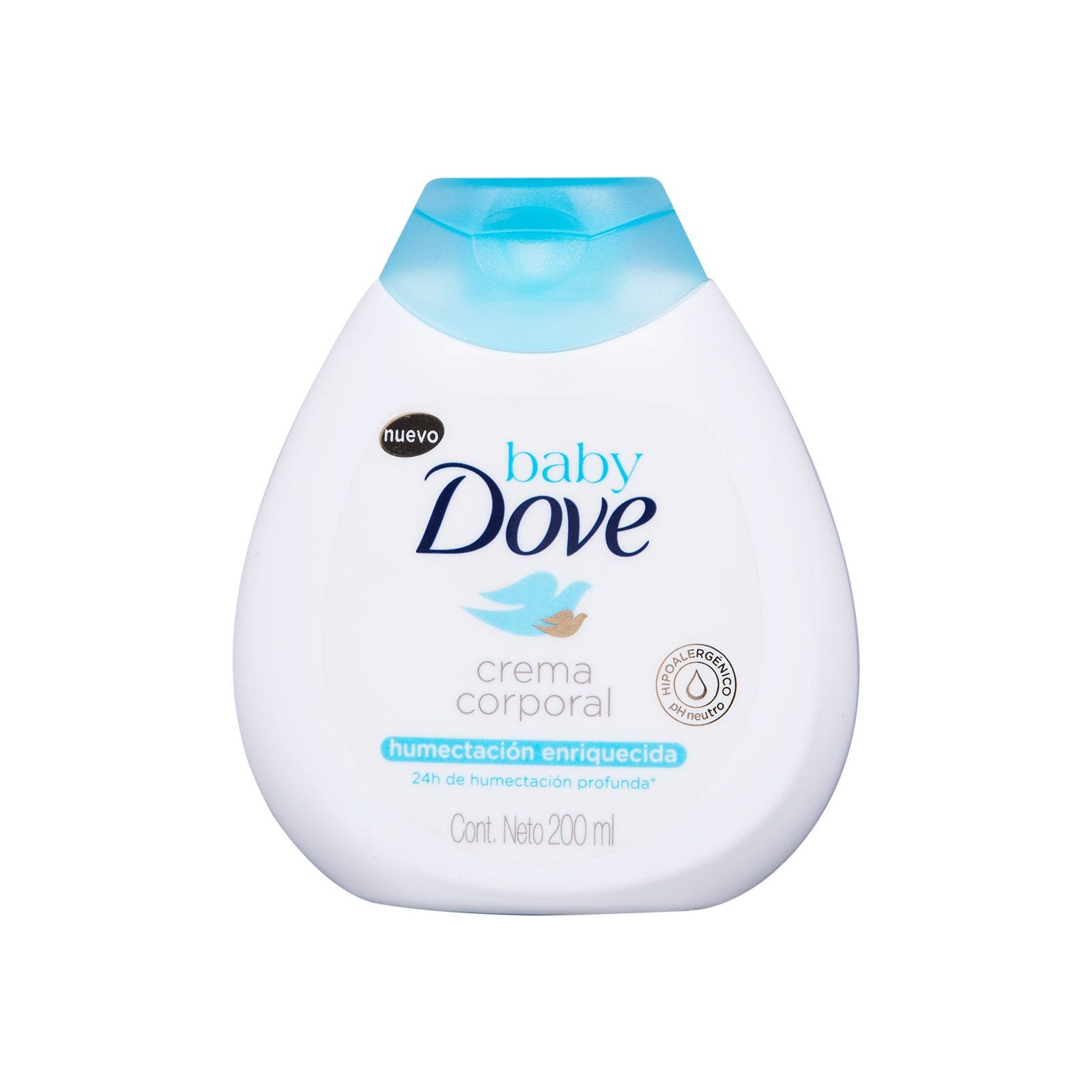 Dove Cream Body Baby Humectación Enriquecida 200 ml | CMC Pharmacy Cabo Delivery in Cabo Dove Cream Body Baby Humectación Enriquecida 200 ml