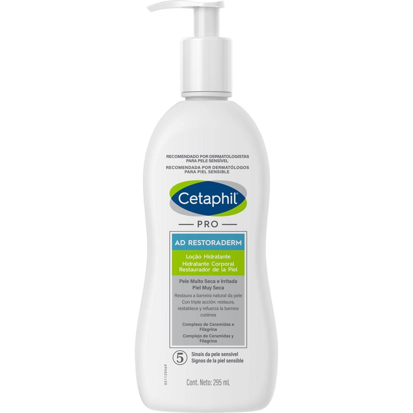 Cetaphil PRO AD Restoraderm Moisturizing Body 295 ml | CMC Pharmacy Cabo Delivery in Cabo Cetaphil PRO AD Restoraderm Moisturizing Body 295 ml