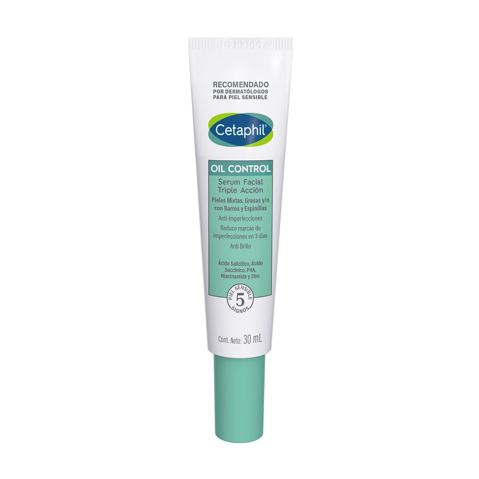 Cetaphil Oil Control Serum Facial Triple Action 30 ml | CMC Pharmacy Cabo Delivery in Cabo Cetaphil Oil Control Serum Facial Triple Action 30 ml