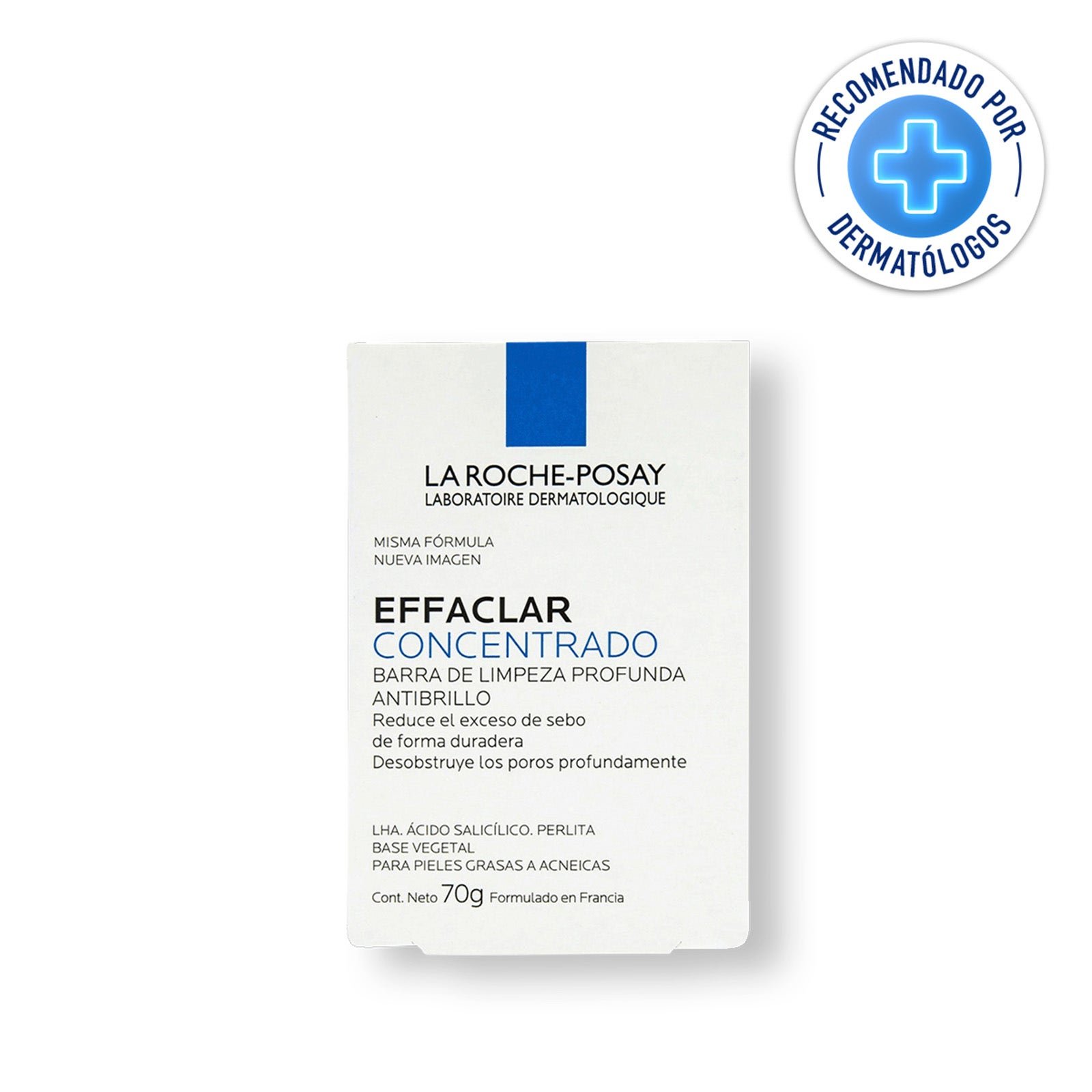 La Roche Posay Soap Cleansing Facial in Barra Effaclar Barra Concentrado 70 g | CMC Pharmacy Cabo Delivery in Cabo La Roche Posay Soap Cleansing Facial in Barra Effaclar Barra Concentrado 70 g