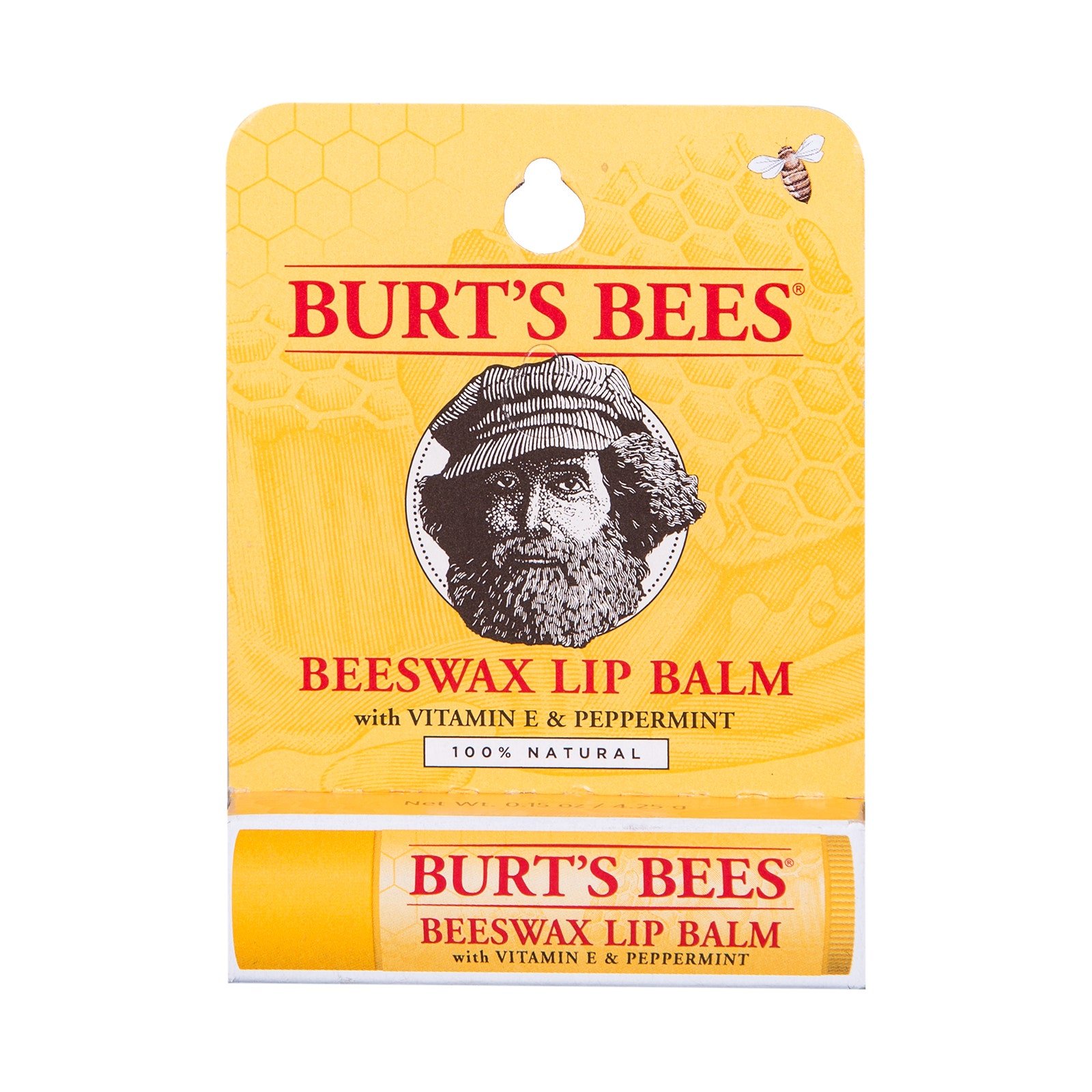 Burts Bees Lip Balm Beeswax 4.25 g | CMC Pharmacy Cabo Delivery in Cabo Burts Bees Lip Balm Beeswax 4.25 g