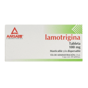 LAMOTRIGINE 100 MG CHEWABLE TABLETS 28 TABLETS