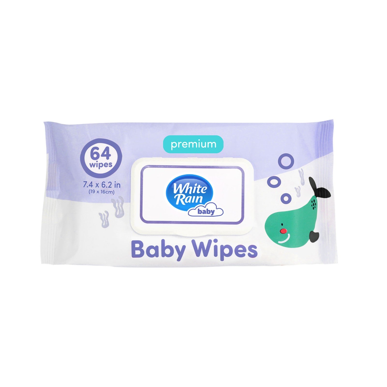 WHITE RAIN Wet Wipes Baby Premium | CMC Pharmacy Cabo Delivery in Cabo WHITE RAIN Wet Wipes Baby Premium