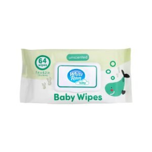 Wet Wipes White Rain for Baby with 64 Wipes for Sensitive Skin