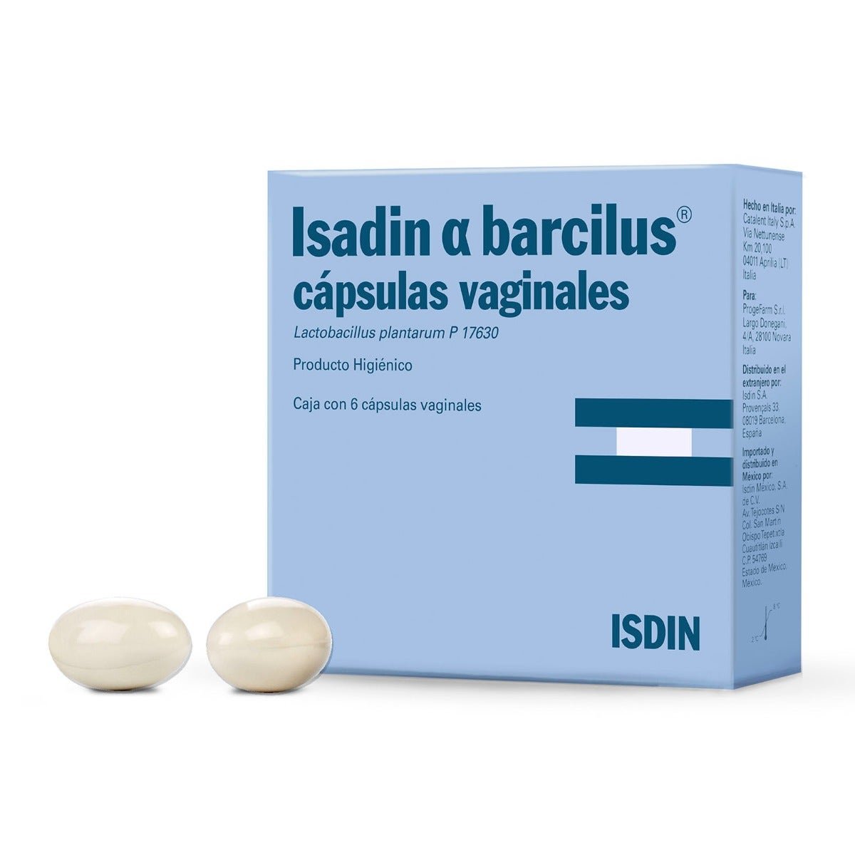 ISDIN Barcilus 6 Capsules Vaginales | CMC Pharmacy Cabo Delivery in Cabo ISDIN Barcilus 6 Capsules Vaginales