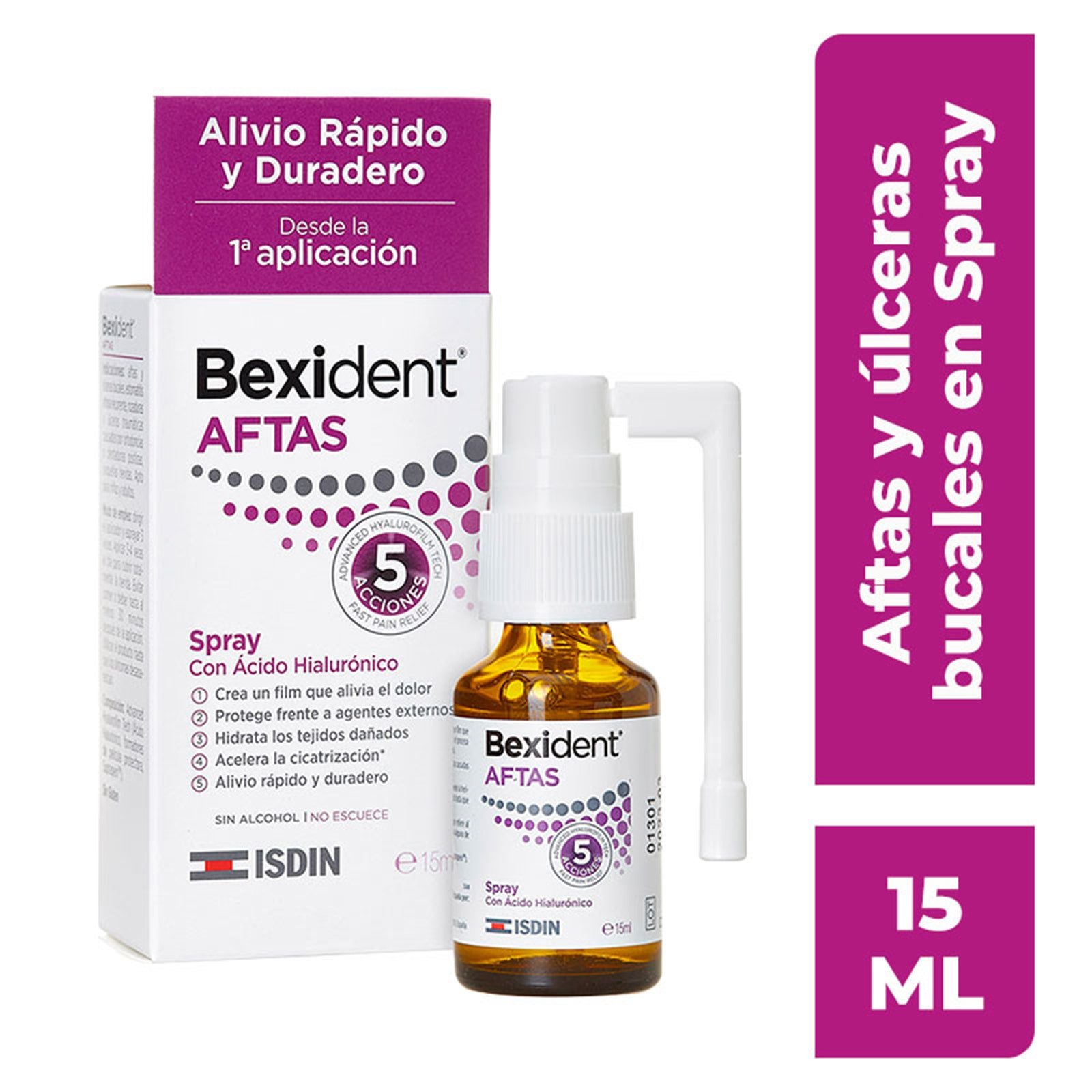 Bexident Aftas Spray 15 ml | CMC Pharmacy Cabo Delivery in Cabo Bexident Aftas Spray 15 ml